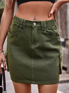 Denim Mini Skirt Pockets (6)