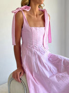 Gradient Tie Shoulder Maxi Dress (13)