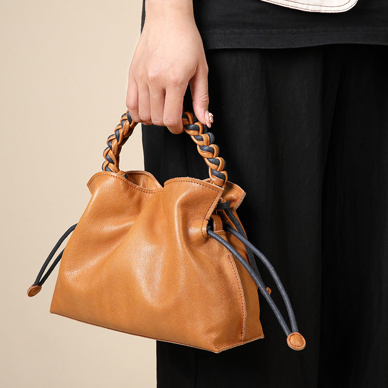 Cortex Splicing Woven Casual Crossbody Bag photo 4