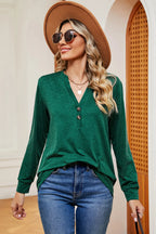 Notched Long Sleeve T-shirt (22)
