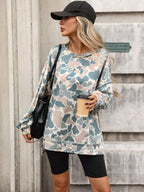 Printed Round Neck Sweatshirt (11)