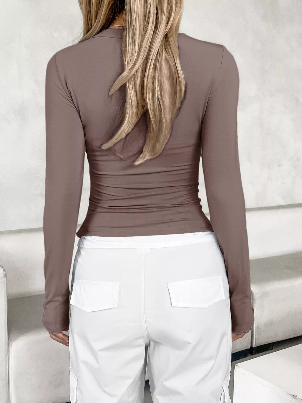 Slim Fit Long Sleeve T-shirt (7)
