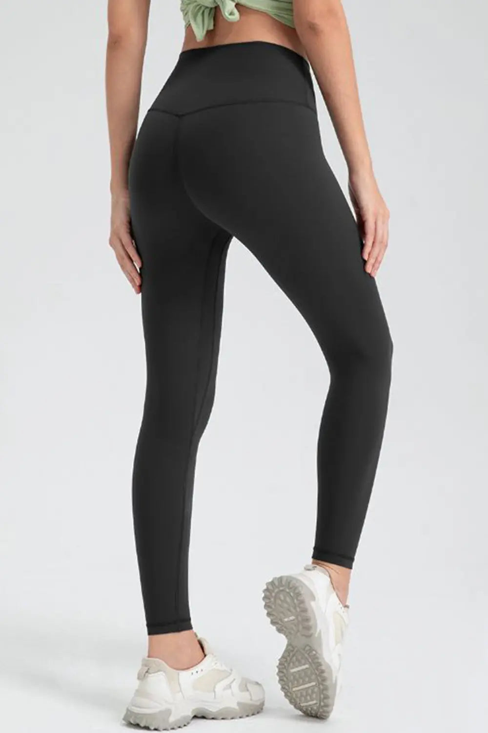 Wide Waistband Slim Fit Active Leggings (12)