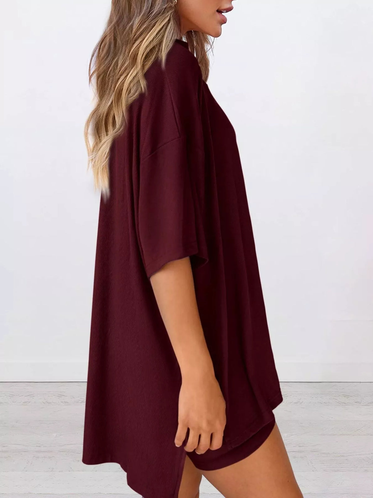 Full Round Neck Two-piece Set (4)