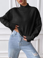 Turtleneck Long Sleeve Sweater (8)