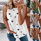 Printed Sleeveless Top Pullover Tank photo 1