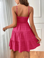 Smocked Tiered Sleeveless Mini Dress (20)