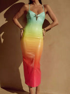 Slit Back Gradient Cami Dress (12)