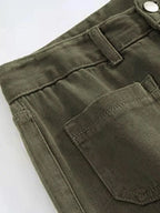 Full Size Wide Leg Pants Pockets Plus (4)