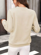 Textured Quarter-zip Sweatshirt (12)