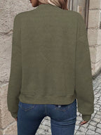 Zip-up Textured Long Sleeve Jacket (27)