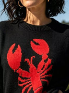 Lobster Graphic Crew Neck Sweater (7)
