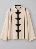 Chinese-style Mandarin Collar Blouse (8)
