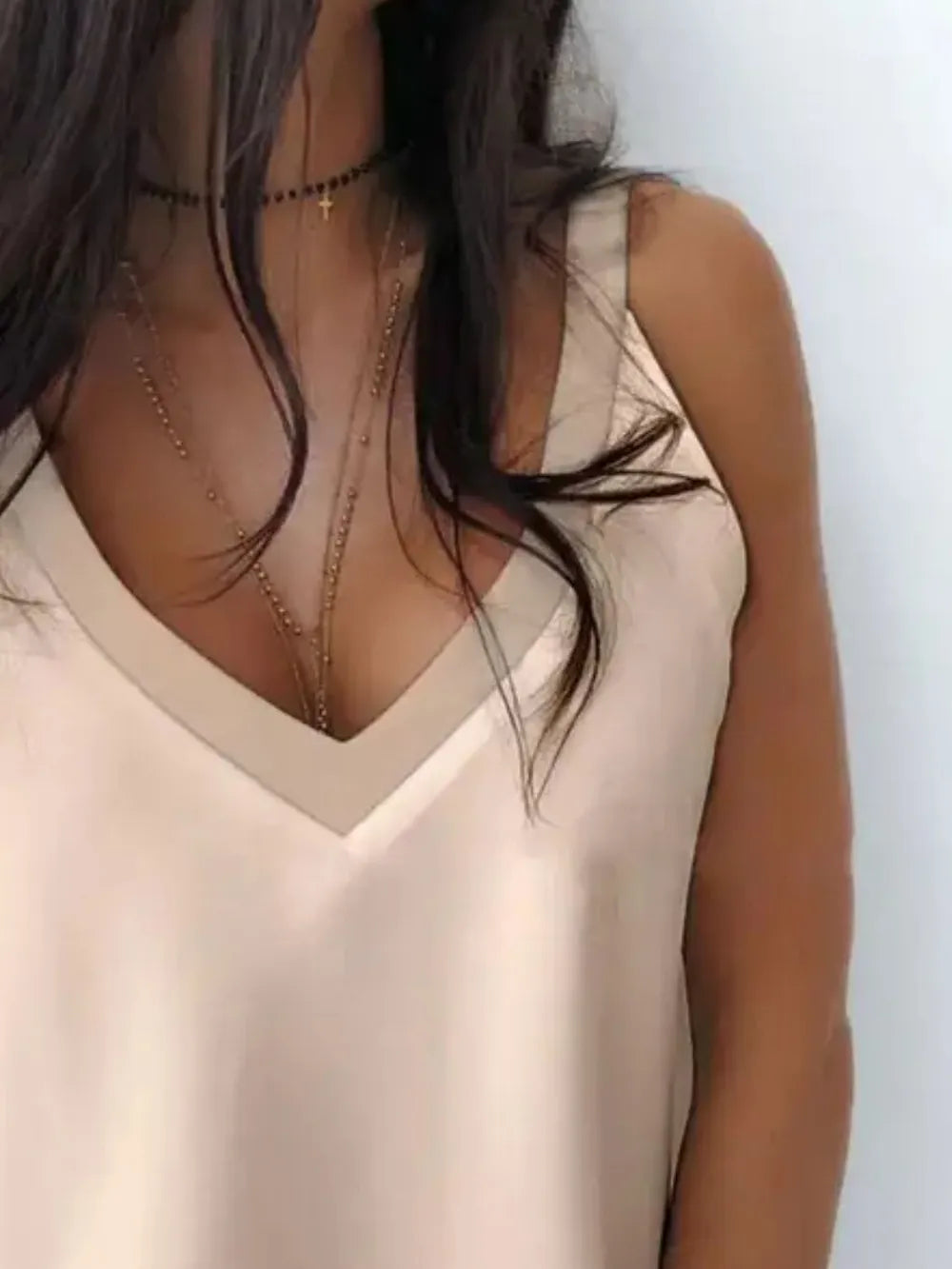 V-neck Wide Strap Cami (8)