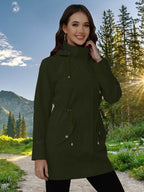 Drawstring Snap-down Trench Coat (23)