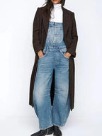 Wide Strap Wide Leg Denim Overalls (6)