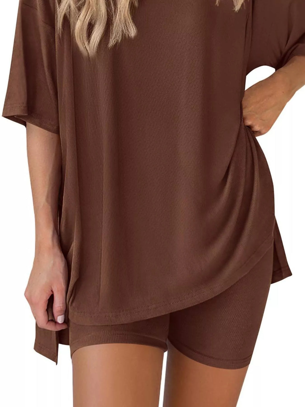 Full Round Neck Two-piece Set (13)