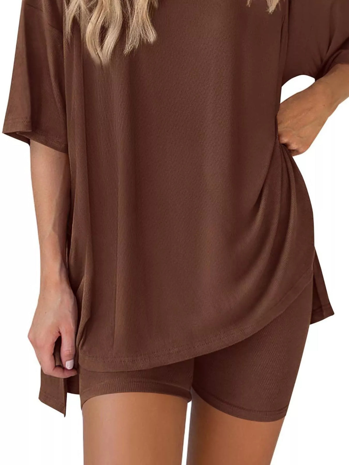Full Round Neck Two-piece Set (13)