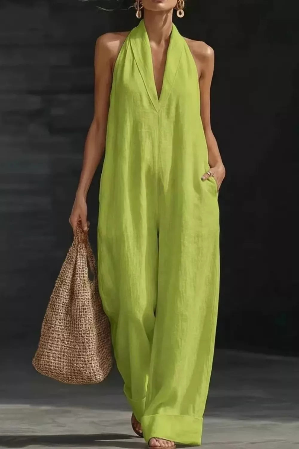 Sleeveless Wide Leg Jumpsuit (7)
