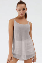 Scoop Neck Spaghetti Strap Knit Cami (17)