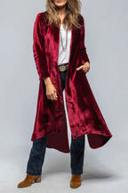 Slit Back Open Front Cardigan (10)