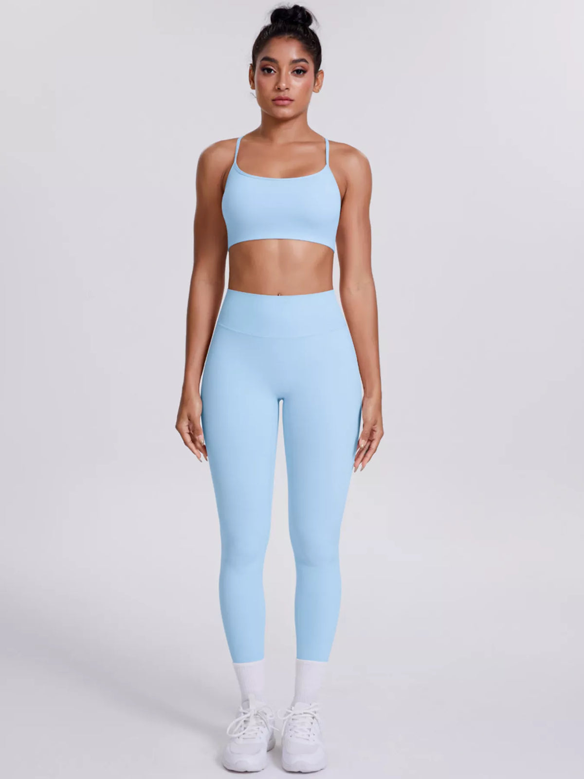 Criss-cross Back Cami Leggings Active Set (21)