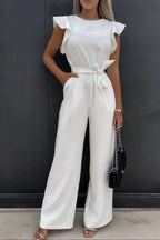 Round Neck Cap Sleeve Jumpsuit (6)