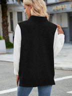 Cable Knit V-neck Sweater Vest (14)