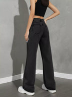 High Waist Wide Leg Jeans (29)
