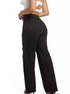 Distressed Wide-leg Jeans (19)