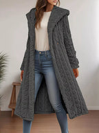 Cozy Hooded Button Up Longline Outerwear (14)