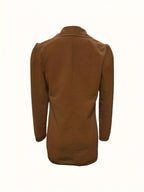 Texture Knit Double-breasted Blazer (9)