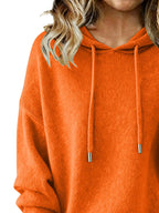 Drawstring Long Sleeve Hooded Sweater (23)