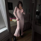French Dress Sweet Ruffled Long Sleeve photo 1