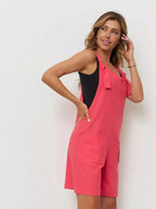 Sleeveless Tie-strap Romper (6)