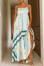 Printed Square Neck Cami Maxi Dress (16)