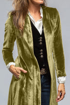 Slit Back Open Front Cardigan (6)