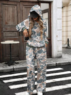 Printed Long Sleeve Hoodie Pants Set (21)