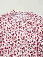 Floral Button Down Long Sleeve Shirt (5)