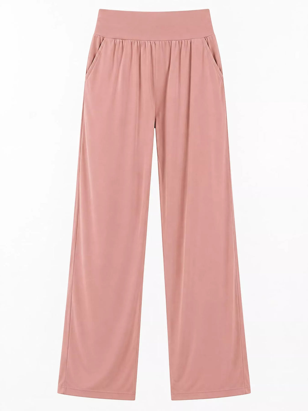 High-waisted Wide-leg Pants (3)