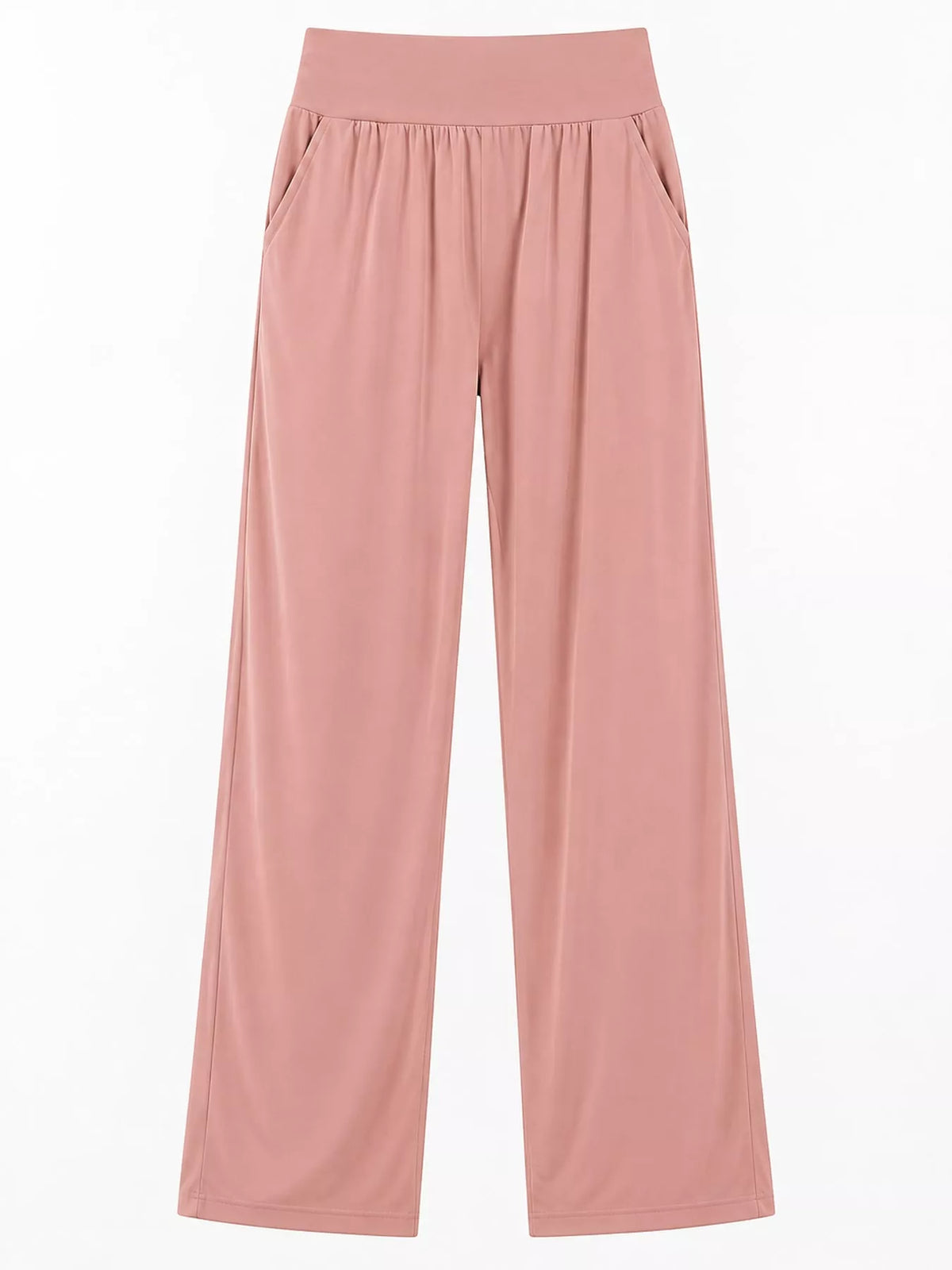 High-waisted Wide-leg Pants (3)