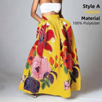 Bottoms Skirt Floral Holiday Long Maxi variant CJQZ161760301AZ|CJQZ161760302BY|CJQZ161760303CX|CJQZ161760304DW|CJQZ161760305EV|CJQZ161760306FU|CJQZ161760307GT|CJQZ161760308HS