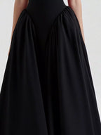 Halter Neck Midi Dress Pockets (12)