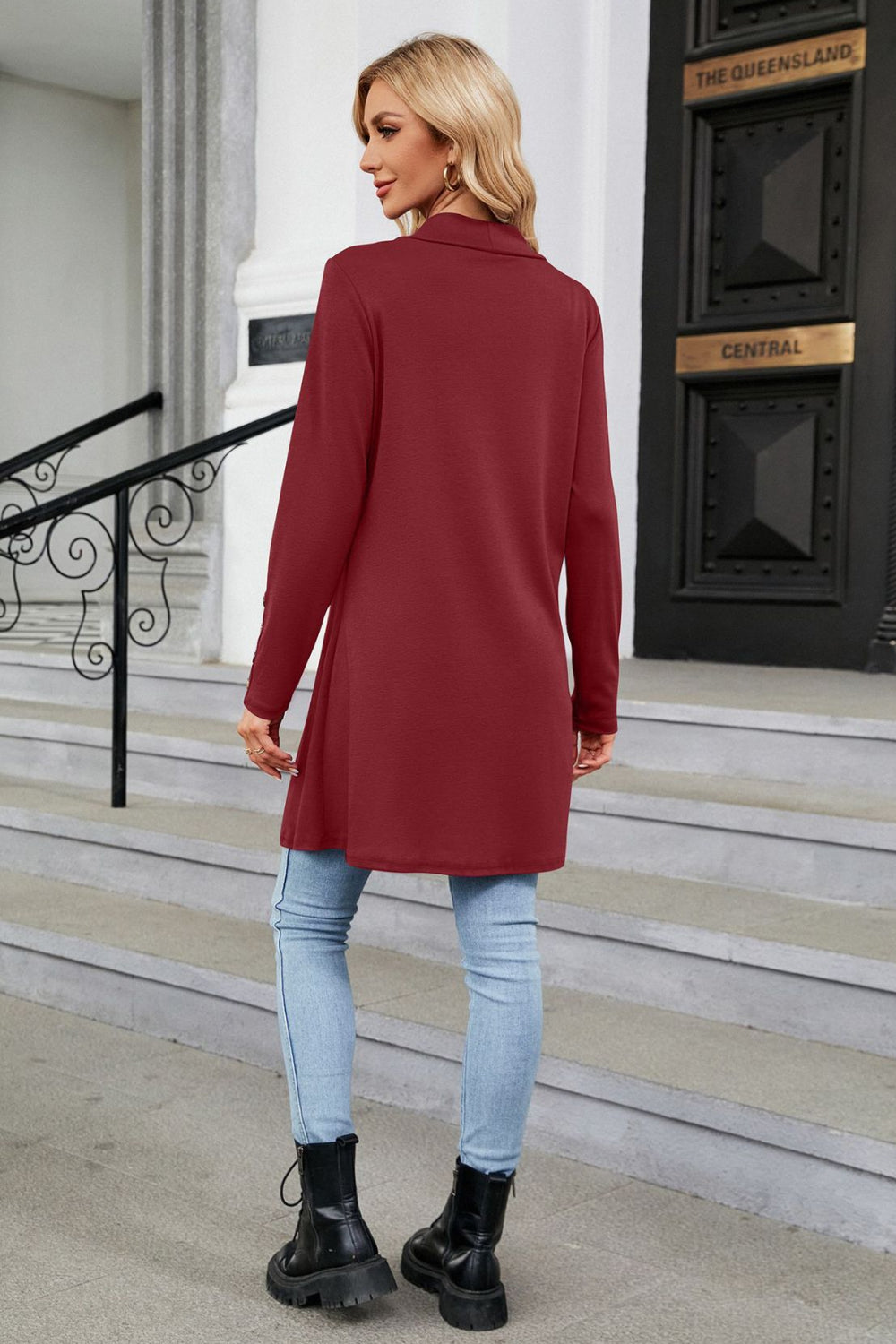 Long Sleeve Open Front Cardigan (12)