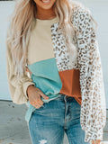 Block Leopard Round Neck Sweatshirt (10)