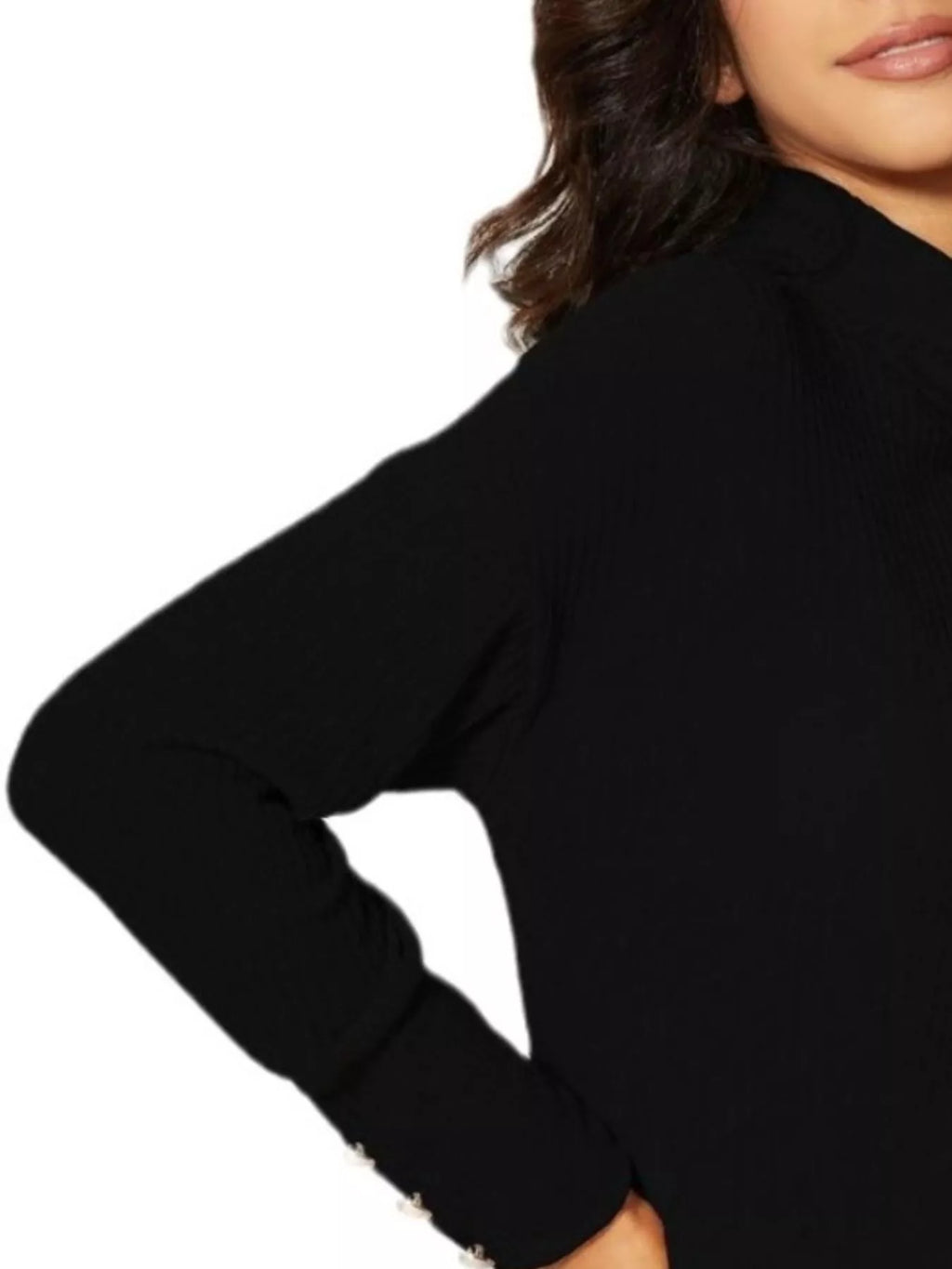Ribbed Knit Turtleneck Sweater (9)
