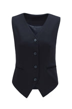 Pocketed Button Up Vest (6)