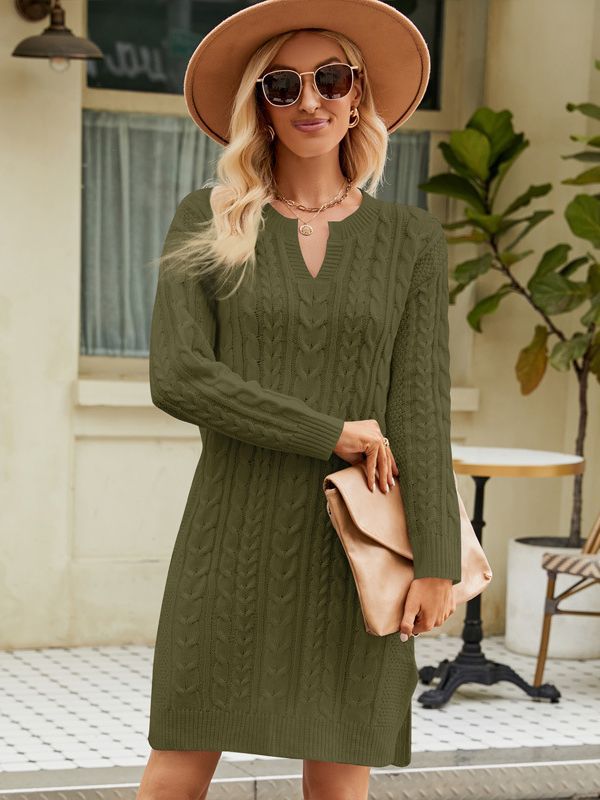 Twisted Midi Knitted Dress photo 10