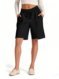 Drawstring Shorts Pockets