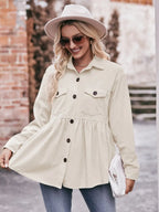 Collared Neck Long Sleeve Shirt (19)